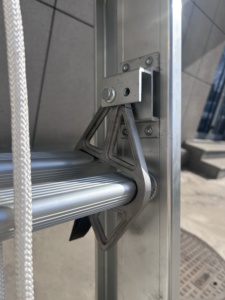 Escalera Extensible <span class=keywords><strong>de</strong></span> Aluminio Anticorrosión para Trabajos Temporales en Altura - Product Image 4