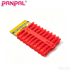 Cheville murale universelle en plastique PE colorée, 100 ou 80 pièces, 5mm, 6mm, 8mm, 10mm, cheville d'expansion pour vis - Product Image 4
