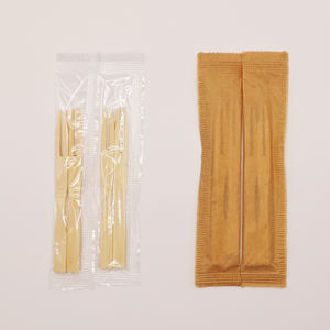 Tenedores de bambú ecológicos y compostables para frutas, ideales para hoteles, tiendas de té con leche, vasos de frutas y postres tipo granizado. - Product Image 6