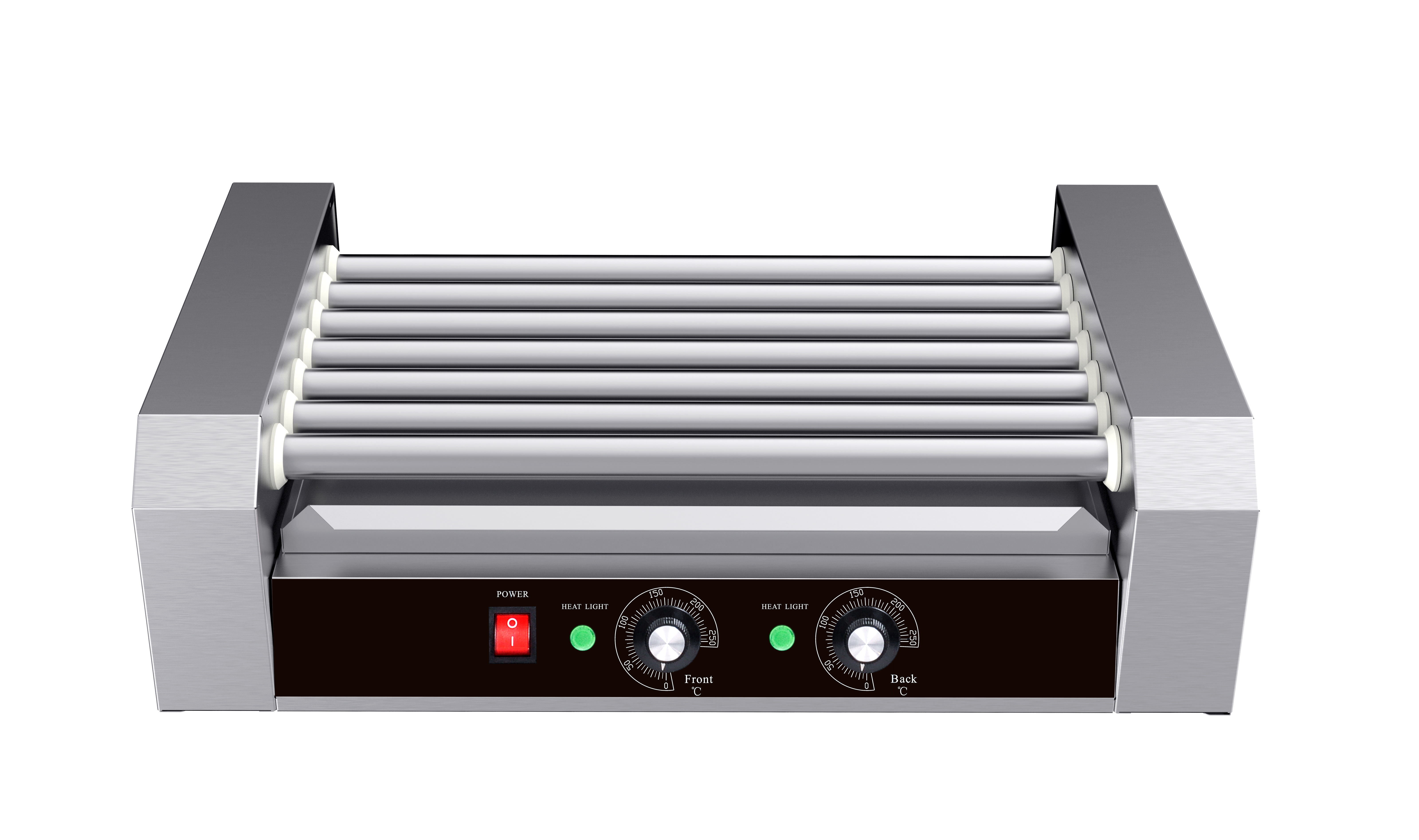 Rullo Per Hot Dog In Acciaio Inox - Per Griglia | Cuoce 5 Hot Dog Alla Volta - Foto 11