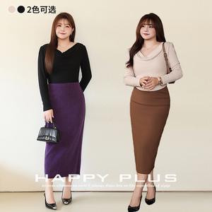 Blusa de Manga Larga con Cuello Drapeado para Mujer Talla Grande, Top Negro de Algodón N8760, Diseño Elegante con Drapeado Frontal - Product Image 5