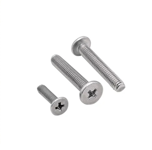 Vis à tête plate fine en acier inoxydable LeGood M1.6 Phillip, longueur 10 mm - Product Image 1