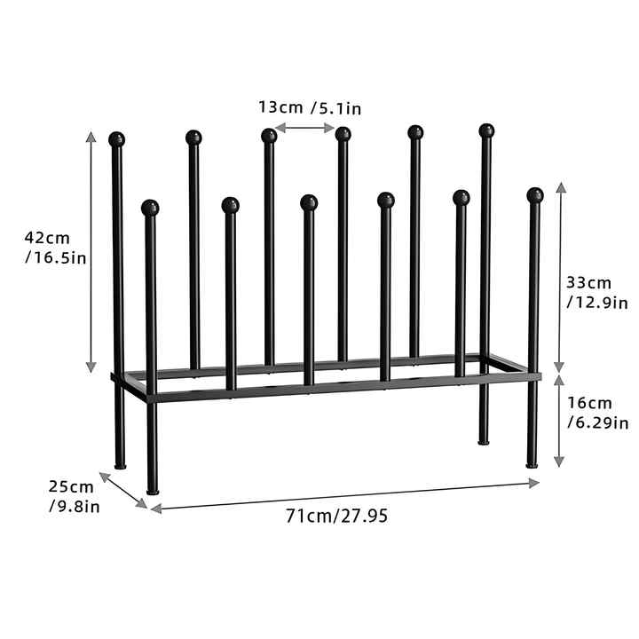 Factory Entryway Multi Layer Boot Storage Stand Modern Assemble Shoe Organizer Holder Metal Boots Rack