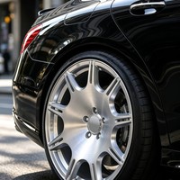 Jantes forgées monobloc multi-rayons brossées personnalisées de qualité supérieure 19-22 pouces 5x112 pour Mercedes Classe C E S GLC GLE