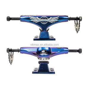 Enigma Trucks de skateboard double rocker en aluminium 5,5 pouces avec roulements ABEC-7, moulage par gravité, durables pour activités de plein air - Product Image 3