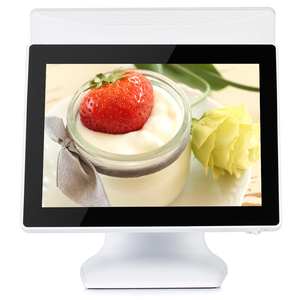 Đúng Flat Màn hình kép <span class=keywords><strong>POS</strong></span> thiết bị đầu cuối 15 inch màn hình cảm ứng tất cả trong một hệ thống <span class=keywords><strong>POS</strong></span> cho nhà hàng - Product Image 2