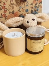 Bougie parfumée en cire de soja dans un pot en céramique de luxe, bougie d'aromathérapie faite à la main, décoration d'intérieur, cadeau de mariage ou d'anniversaire - Product Image 6