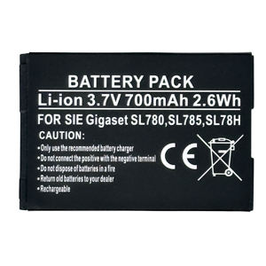Para SIE <span class=keywords><strong>Gigaset</strong></span> SL780, SL785, SL78H son adecuados para la venta al por mayor de baterías de teléfonos móviles de fabricantes Siemens - Product Image 2