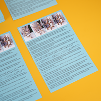 Xiongsheng - Folleto Impreso Personalizado con Impresión Digital, Laminado, A3/A4, Plegable, Menú de Restaurante, Folleto, Papel para Catálogos