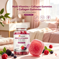 Vitamines Multiples en Gros pour Elle, Gommes de Collagène, Vente Directe Usine, Marque Privée, Soutien Cheveux Peau Ongles, Faible MOQ