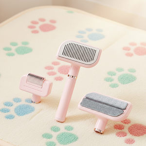 หวีกำจัดขนสัตว์เลี้ยง 3 in 1 หวีสุนัขขนสั้นป้องกันเห็บหมัด หวีสแตนเลส แปรงกำจัดขนสัตว์เลี้ยง อุปกรณ์กรูมมิ่งสัตว์เลี้ยง ผลิตภัณฑ์สำหรับแมว - Product Image 2