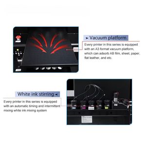 Imprimante UV haute vitesse directe usine, intelligente et populaire, format A3, meilleur prix, jet d'encre pour étiquettes métalliques - Product Image 3