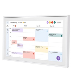 Meilleur cadre photo numérique intelligent INSOVISION professionnel avec mini écran LED, calendrier numérique, résolution 1920x1080, vidéo MP3, Wi-Fi - Product Image 1