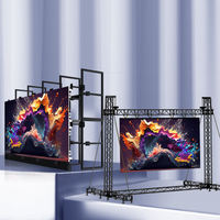 Layar LED Sewa 500*500mm untuk Panggung Luar Ruangan P2.6 P2.9 P3.91 P4.81, Panel Video LED Dinding untuk Gereja Dalam Ruangan
