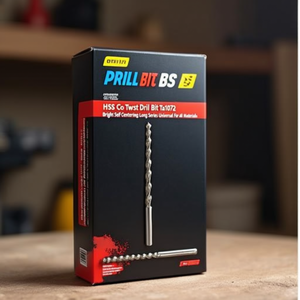 Hss Co Twist <b>Drill</b> <b>Bit</b> Ta1072 Bright Self Centering <b>Long</b> Series Universal For All Materials - Product Image 3