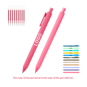 ปากกาเจลพลาสติกแบบกดหดได้ลายมาการอง ขายดี พร้อมหมึกเขียนหลายสี รับพิมพ์โลโก้ตามสั่ง สำหรับของขวัญและโฆษณา - Product Image 3