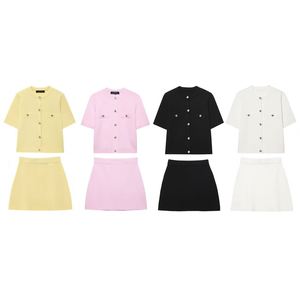 Maxfree New Women's Fashion Casual Short Sleeve Simple All-match Knitted Cardigan Jacket - Product Image 2