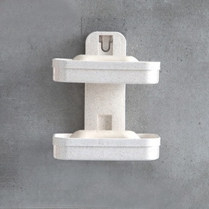 <strong>Soap</strong> <strong>Holder</strong> Bathroom Suction Cup Double-layer <strong>Soap</strong> <strong>Holder</strong> Wall Mounted <strong>Soap</strong> <strong>Holder</strong> with Drain - Product Image 6