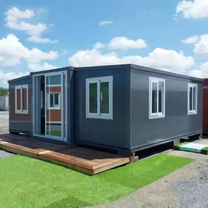 Maison conteneur extensible écologique de 20/40 pieds, design moderne, installation rapide, portable pour bureaux et centres commerciaux - Product Image 1