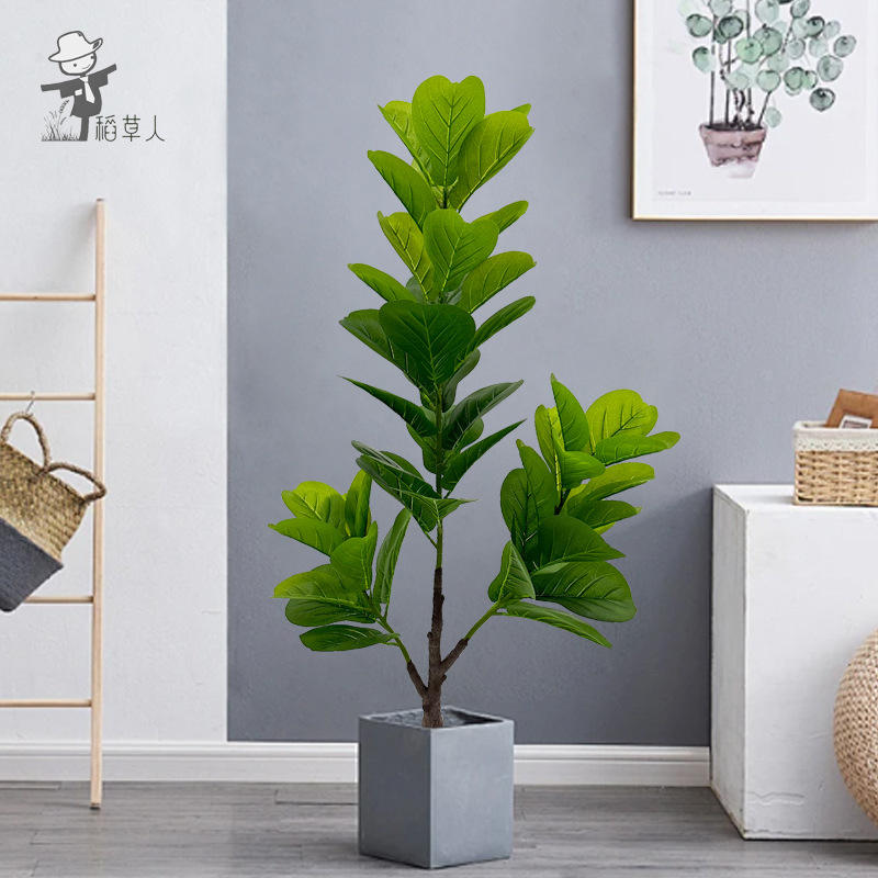 3 fourchettes 47 têtes piano feuille banyan 120cm-sans bassin