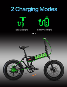 Vélo électrique pliable de 20 pouces pour adultes, 48V, 250W, 750W, 750 ah, Suspension complète, e-bike, avec pneus larges, pour entrepôt dans l'ue - Product Image 5