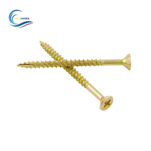 Tornillos turbo de <span class=keywords><strong>madera</strong></span> <span class=keywords><strong>Spax</strong></span> chapados en zinc amarillo con cabeza CSK doble de accionamiento PZ3 y rosca dentada - Product Image 3