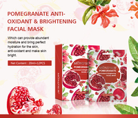 Private Label Avocado Sheet Functionele Gezichtsmasker Gezichtsverzorging Mascarilla Gezichts Hydraterende Gezichtsmaskers Beauty Sheet Korea