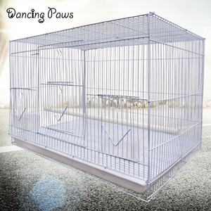 Jaula Grande para Aves Dancing Paws Jaula Cuadrada Plegable de Alambre de Hierro Metálico para Loro con Bandeja 60x40x40cm Estilo Simple y Ecológico - Product Image 2