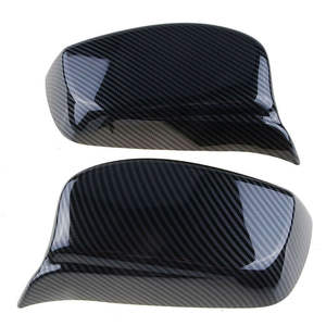 Cubierta de Espejo Retrovisor para BMW Serie 5 E60, Textura de Carbono Negro Brillante, Modificación 2004-2007 - Product Image 5