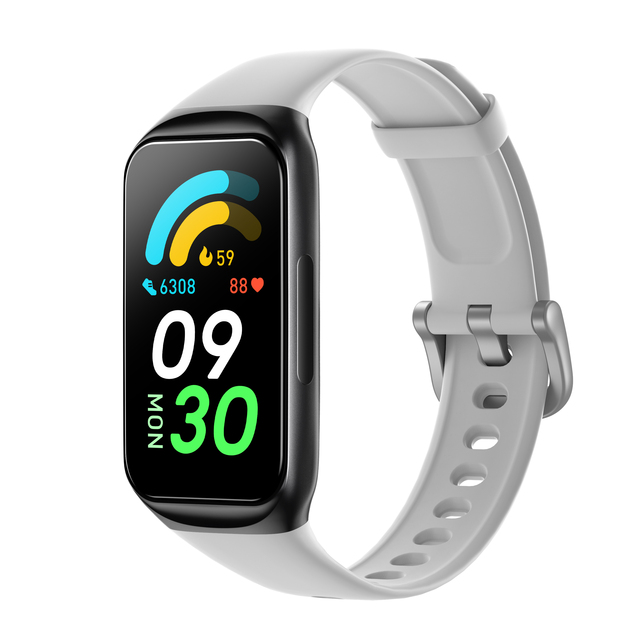 Blood Oxygen Monitoring Square Wrist Smart Fitness Tracker Bracelet IP68 Waterproof 1.47" TFT Screen 5-10 Days Battery Life GTL2