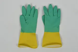 China Supplier Cleaning Latex Household Glovees Cleaning Gloves Waterproof With Rubber