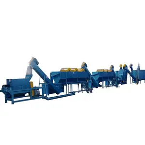Plastic PE/PP/LDPE/LLDPE/BOPP/HDPE/Pet/Bottle/Laminated/Film/Woven Bag/Non Woven/Foil/Crushing Facility/Washing Recycling Line