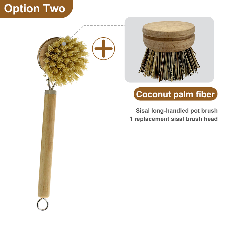 Wooden+Coconut With Handle