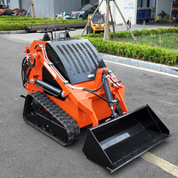 NOUVEAU Mini-chargeur sur chenilles tout-terrain à haute traction, chargeur compact sur chenilles, petit chargeur sur chenilles pour la ferme