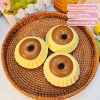 Jouet anti-stress en mousse PU souple en forme de pain simulé à récupération lente, modèle 1, vente directe, fabricant du Zhejiang, emballage en sac OPP
