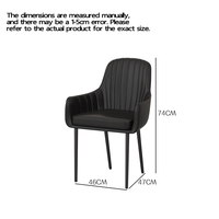 Chaise de salle à manger de restaurant en cuir PU de haute qualité, durable et moderne, chaise de table, canapé, mobilier commercial de restaurant