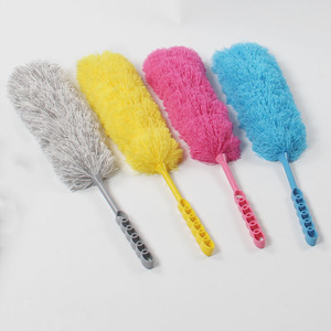Brosse à poussière épaisse et douce à six anneaux pour le nettoyage domestique et le bureau – Gris, Jaune, Rose, Rouge, Bleu Ciel - Product Image 3