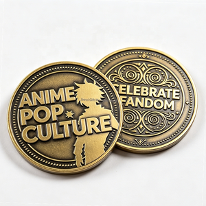 Moneda de Oro Personalizada de Fábrica, Moneda de Oro de Recuerdo con Grabado Personalizado - Product Image 2