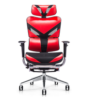 Station de travail multifonction moderne, fauteuil de bureau pour gaming, ordinateur, léger