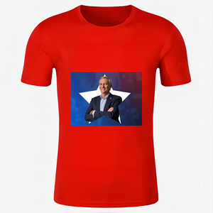 Venta al por mayor personalizada 2025 <span class=keywords><strong>Chile</strong></span> campaña presidencial camisetas promocionales poliéster sublimación impresión entrega rápida - Product Image 4