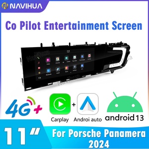 Navihua 11inch Android System Multimedia Radio AutoRadio Automotive Eelectroics Co-pilot Entertainment <b>for</b> Panamera 2024 - Product Image 2