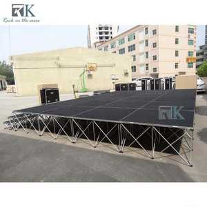 Escenario Portátil de Ensamblaje Rápido RK, Estructura de Aluminio 6061-T6, 18 mm de Espesor, Capacidad de Carga de 750 kg/m² para Conciertos y Eventos de Boda - Product Image 2
