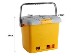 Machine à laver de voiture <span class=keywords><strong>portable</strong></span> 12V avec prise allume-cigare, ensemble de brosses à pulvérisation d'eau pour fleurs, <span class=keywords><strong>lave</strong></span>-auto électrique 20L - Product Image 5