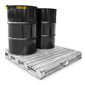 Nhà Máy Euro Kích Thước Tiêu Chuẩn Kim Loại Nhiệm Vụ Nặng Nề Công Nghiệp Kho Thép Lưu Trữ <span class=keywords><strong>Pallet</strong></span> Cho Kệ - Product Image 5