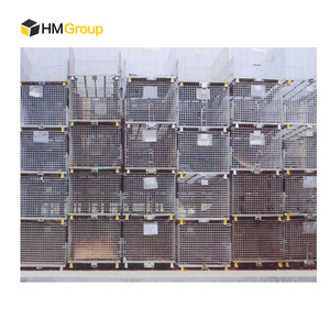 कारखाने की प्रत्यक्ष बिक्री फोल्डेबल भारी शुल्क हल्के स्टील क्यू235 वायर जाली धातु पिंजरे - Product Image 6