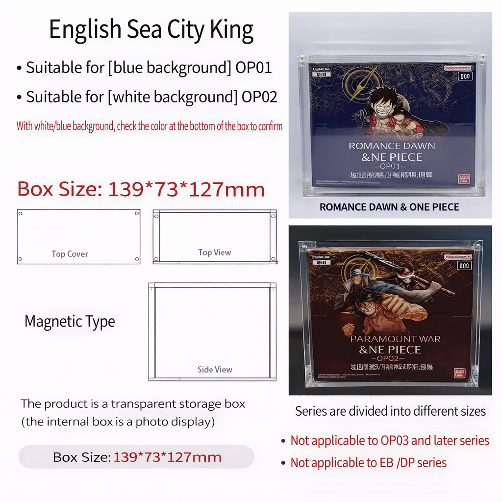 [English Version] Applicable only to OP01 blue box