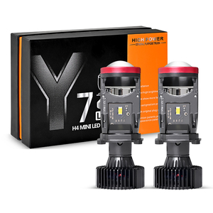 Nhà Máy Bán buôn y7d Led Đèn Pha 45 Wát 60000K Bi Led <span class=keywords><strong>Mini</strong></span> ống kính máy chiếu đèn xe H4 bóng đèn LED nhỏ cho phụ kiện xe hơi 2024 - Product Image 1