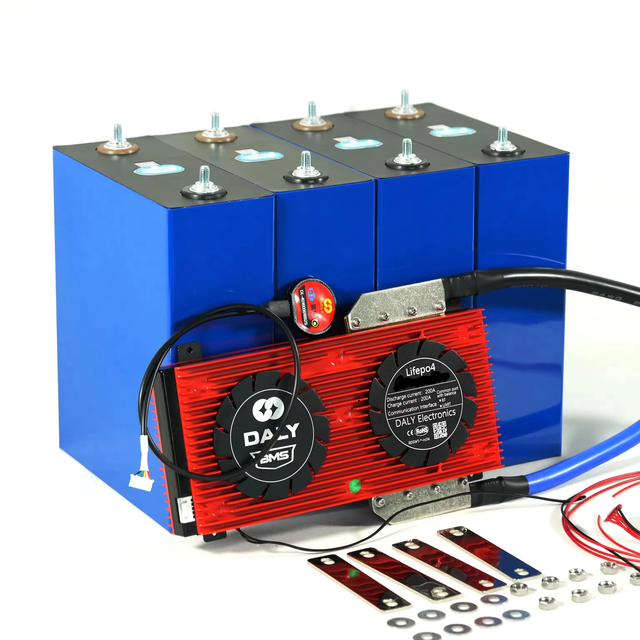 Active Balance BMS 4S 8S 16S 100A 200A 12V 24V 48V BT Can UART Communication Lifepo4 Battery Smart BMS for Solar Storage System