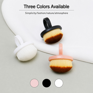 Cepillo de Uñas Ajustable Multiusos con Cerdas Sintéticas Ultra Suaves y Mango Acrílico con Anillo <span class=keywords><strong>para</strong></span> la Limpieza de Uñas - Product Image 4