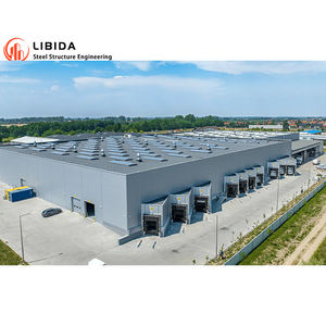 中国工厂定制设计廉价工业快速建筑预制钢金属仓库建筑 - Product Image 4